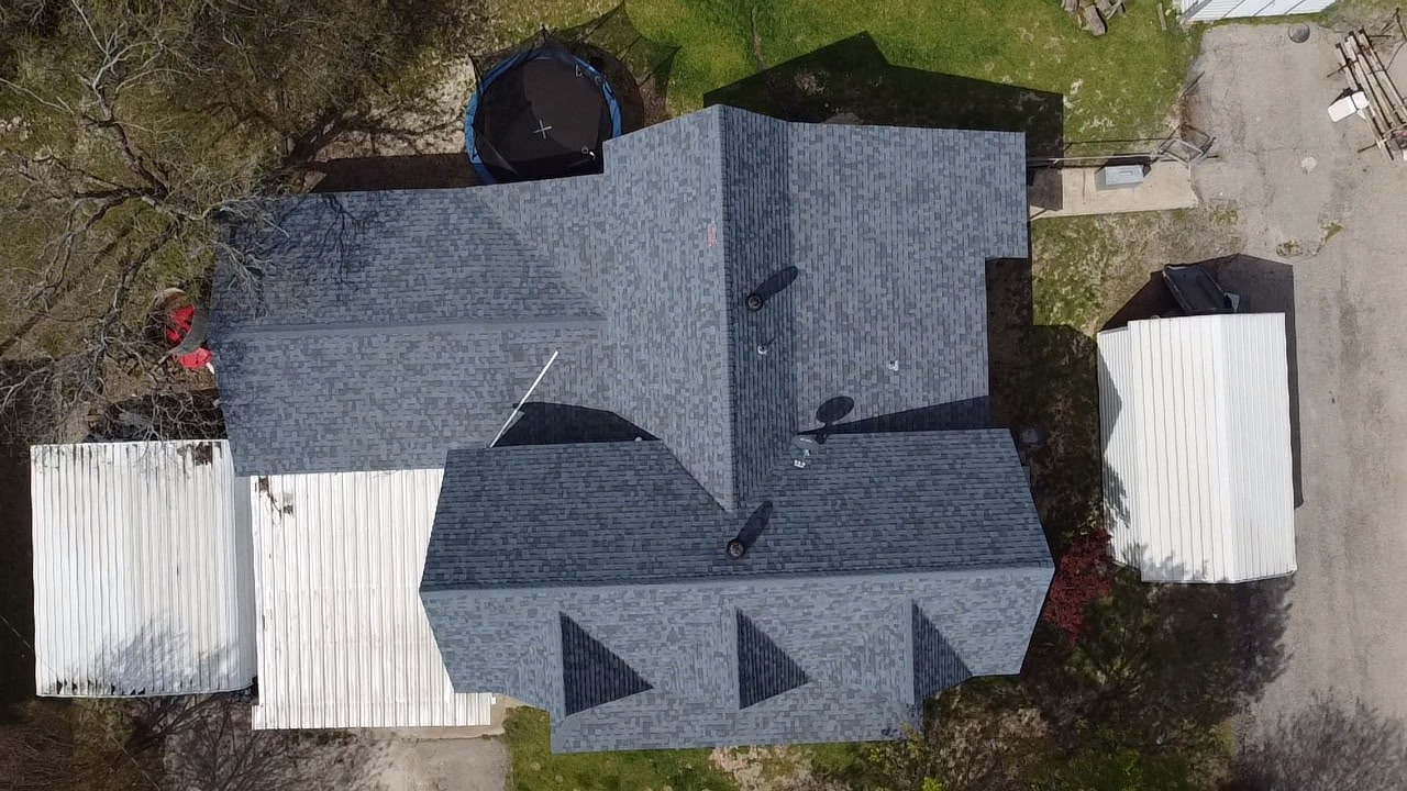 Large residential roof replacement DFW